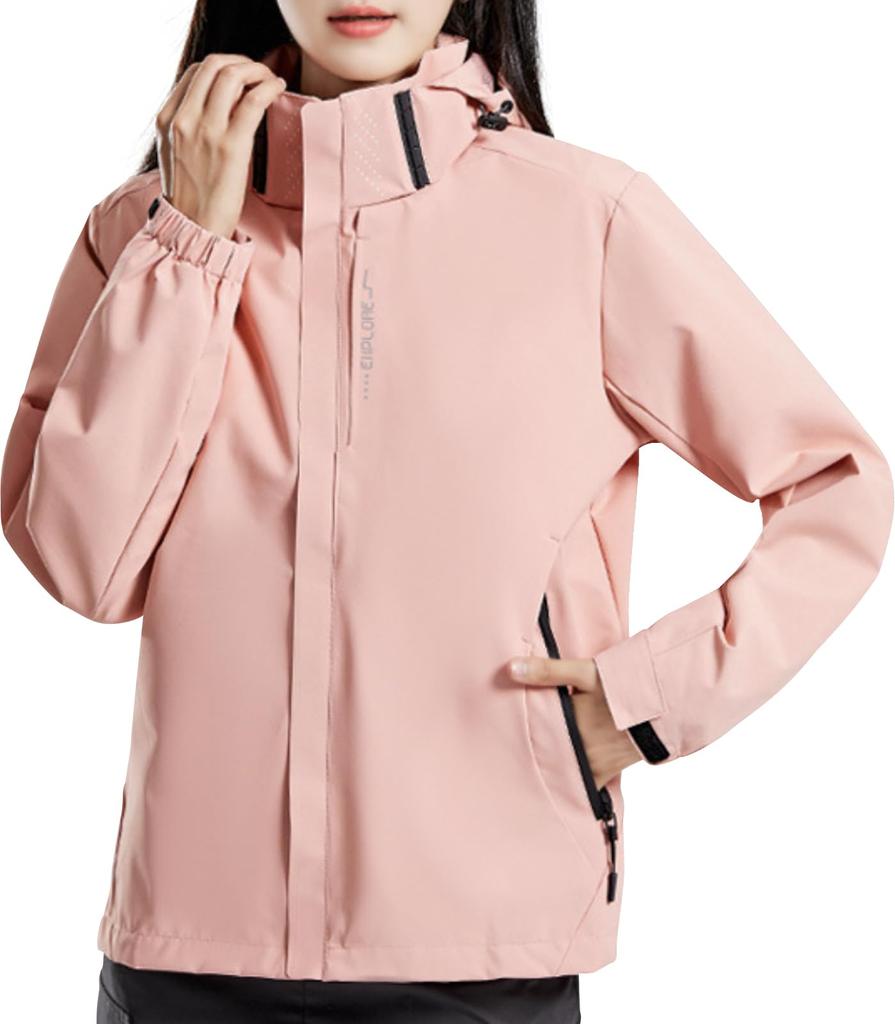 Newne Mountain Outdoor Detachable Korean Mesh Cold Parka, Jacket, Lined, Windbreaker, Hood, Outerwear, Style, Spring/Summer, Oversized, Large,