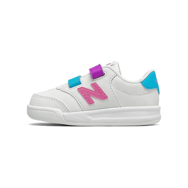 New Balance CT60 Cushioning Durable Breathable Lightweight Low-Top Walking Shoes Baby Shoes White Blue Purple IVCT60KL