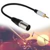 3.5mm Male to XLR Male Audio Adapter Cable Converter Stereo Transmission Cable