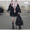 Spring Autumn Hoodie Sweatshirt Women Tops Loose Casual Milk Print Hoodie Streetwear Girl Zip Up Jacket