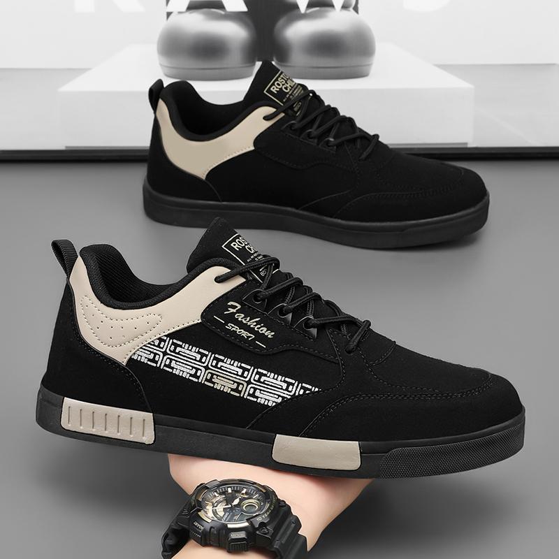 New Plus Size Men's Shoes Summer Skateboard Shoes Vulcanized Fashion Casual Sneakers Men's Flat Sneakers Walking Shoes Tenis