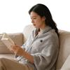 USB Electric Portable Heated Blanket Wrap Shawl with 3 Heating Level Heated Throw Blanket Shawl Washable for Winter Gifts