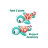 Zipper Bath Toy for Kids (Turtle with Swim Ring)