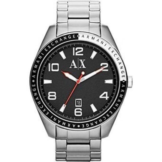 

Armani Exchange Armani Exchange Zacharo Black Dial Stainless Steel Mens Watch AX1303 Men s Watch [Item]