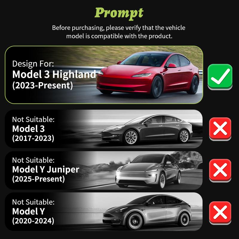 4pcs for Tesla Model 3 Highland 2023-2026 19 Inch Turbine Sports Performance Wheel Caps Car Full Wheel Cap Accessories Design