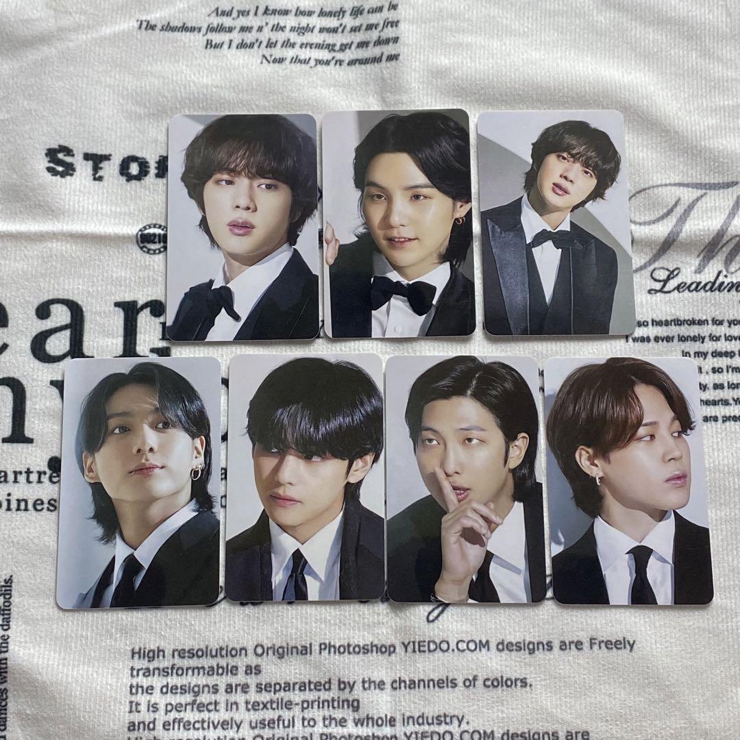 

[Б/У] BTS 2022 THE FACT PHOTOBOOK набор из 7 коллекционных карточек