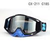 Occhiali per Casco Off-road, Occhiali da Ciclismo Antivento e Antipolvere, Occhiali da Sci