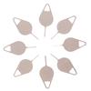 50Pcs Sim Card Tray Removal Eject Pin Key Tool Stainless Steel Needle