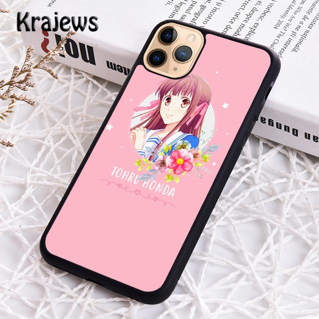Krajews Fruits Basket Anime Handyhülle Cover Für iPhone 14 5 SE 6s 7 8 plus X XR XS 11 12 13 pro max Samsung Galaxy S21 S22ultra