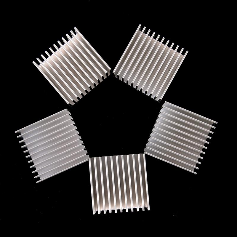 

Silver Tone Aluminum Cooler Radiator Heat Sink Heatsink 40X40X20Mm