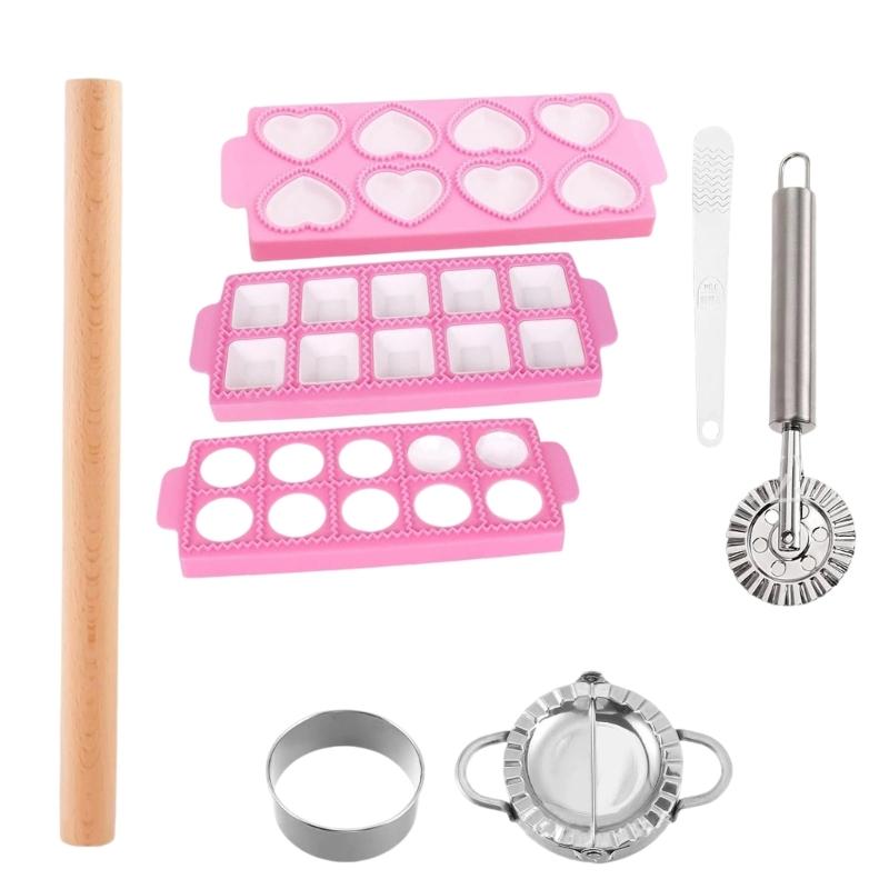 Set Professionale Manuale per Pasta con Mattarello, Tavola Tagliapasta per Gnocchi, Ravioli, Tortellini, Preparazioni Pasticceria Fatti in Casa