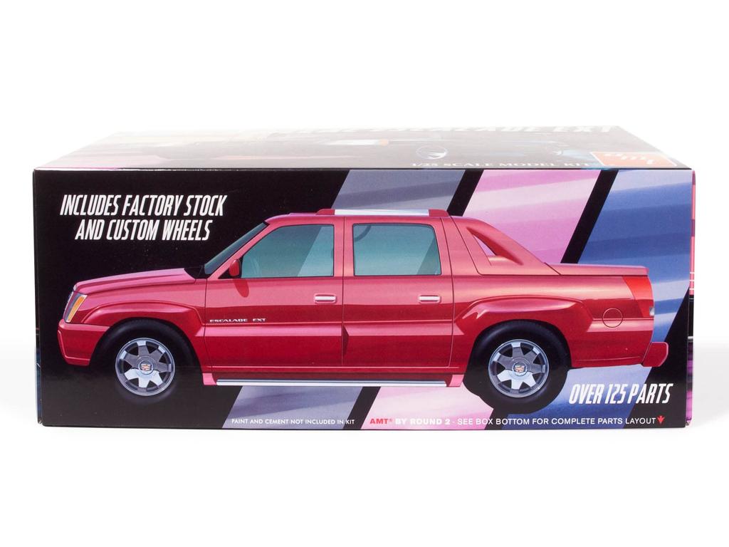 AMT 2005 Cadillac Escalade EXT SUV Pickup Plastic Model AMT1317 Molding Color 1/25