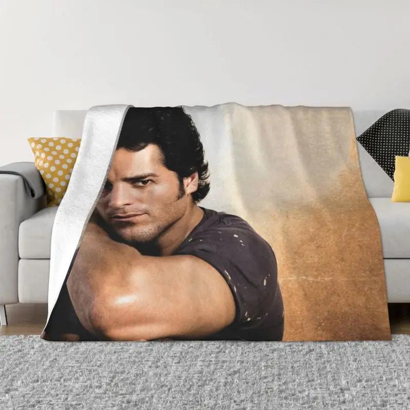 Chayanne Puerto Rican Latin Pop Singer Ultra-Soft Fleece Throw Blanket Warm Flannel Blankets for Bed Car Couch Bedspreads