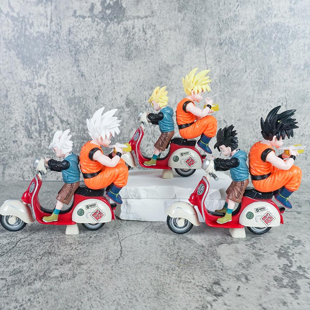 Dragon Ball Son Goku And Gohan Pvc Model Set With Collectible Design For Anime Enthusiasts