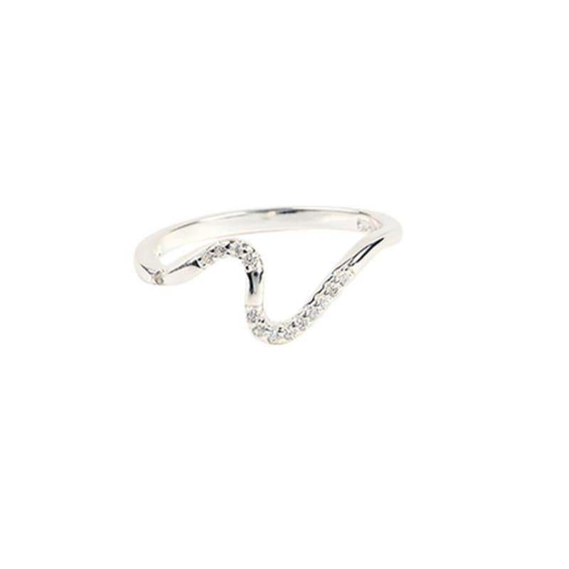 

LAYERMOOD 24 wave line ring-silver925 No. 17