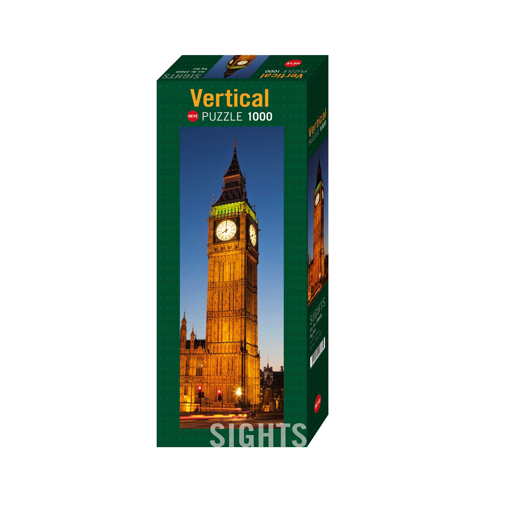 

HEYE Puzzle 29668 Sights: Big Ben (1000 Pieces)
