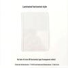 High-Transparency CPP Film 3" Album & 6" Card Holder for Guka & Polaroid Cards