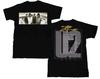 U2 Band Music Album Joshua Tree European Tour Cotton T-Shirt Size: S, M, L or 2X