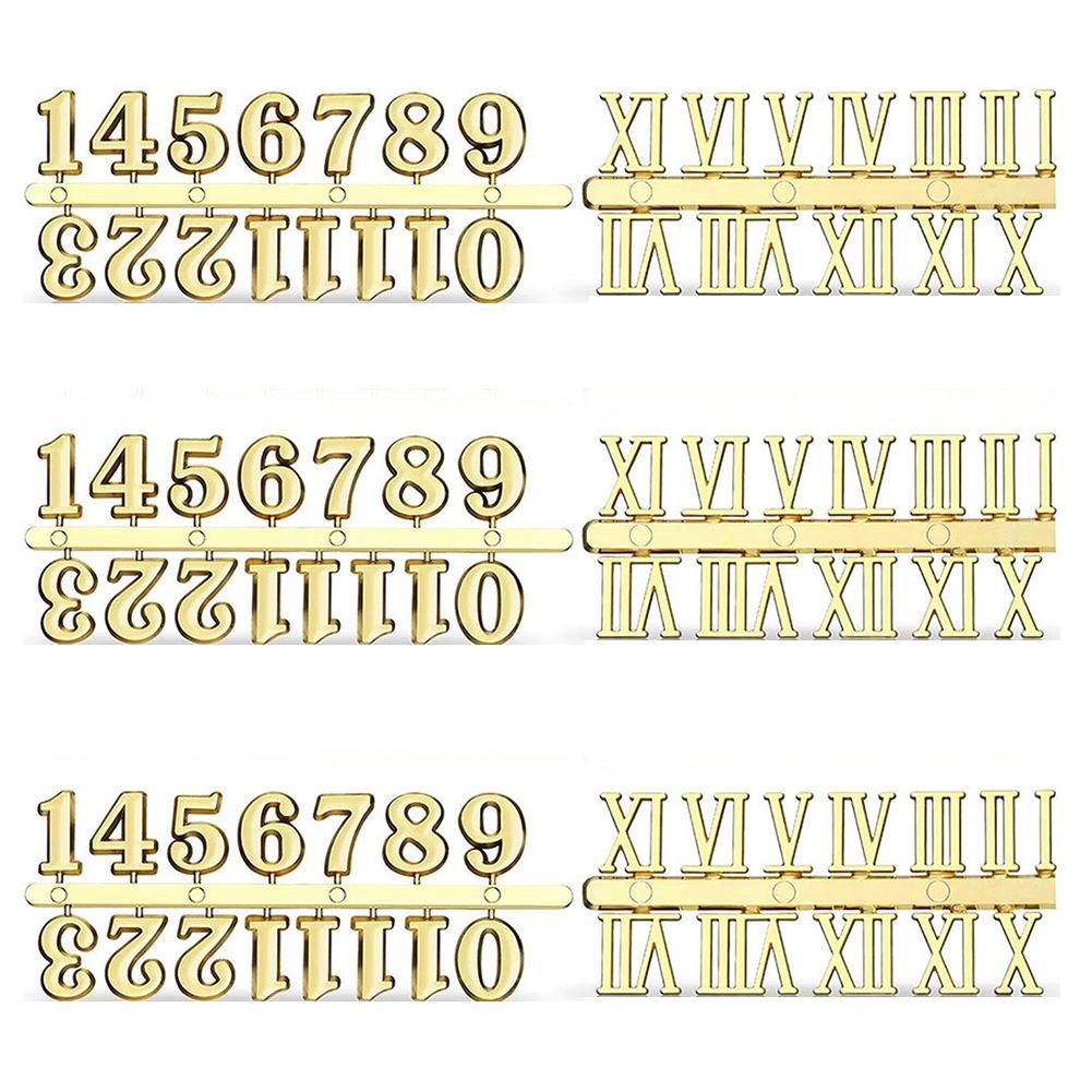 For Your Clock Creations Clock Numerals Kit Clock Numerals Kit 3D Embroidery Clock Numerals Kit DIY Digital Clock