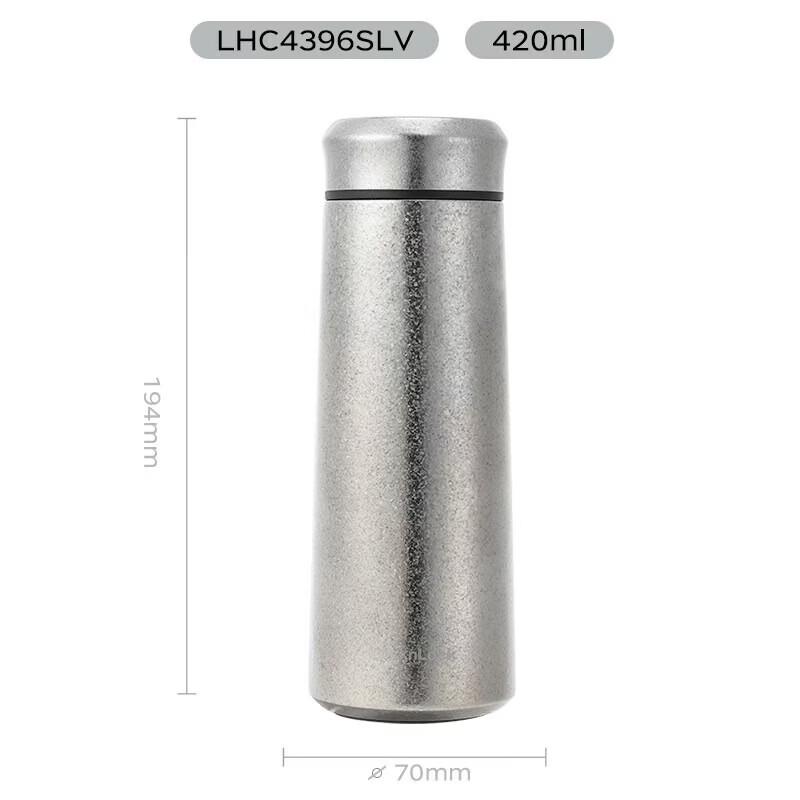 Портативная термокружка Lock & Lock Pure Titanium, 420 мл