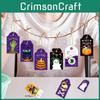 Hanging Halloween Celebration Tags Party Decor Candy Gift Congratulation Cards