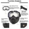 Outdoor-Sport, winddichte Maske, Schutzbrille, HD-Motorradbrille, Snowboard-Brille, Reiten, Motocross, Sommer, UV-Schutz, Sonnenbrille