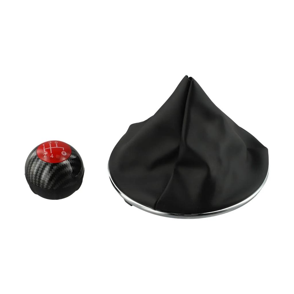 Car Interior Customization Gear Shift Knob Shift Gear Sleeve For Fiat 500C Luxury Design Stylish Interior Upgrade