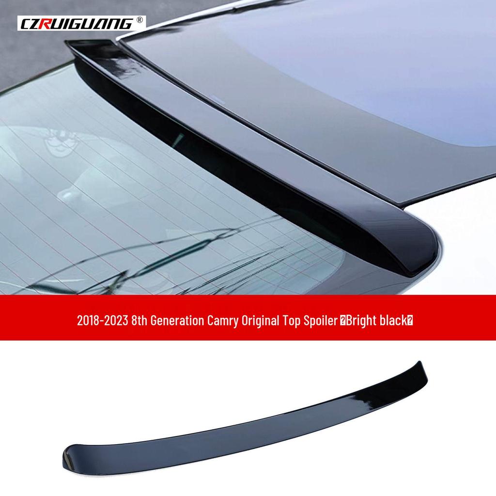 Compatible with 2018-2023 Toyota Camry Models: Roof Spoiler, Front Splitter, Side Skirts, Rear Spoiler.