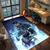 Kamen Rider Area Carpet for Living Room Bedroom Home Decor Cool Movie Mat Floor Mat