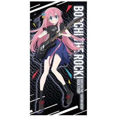 2D Cospa Anime Za Hitori Goto 120cm Großes Handtuch Gitarre spielend [Offiziell] "Bocchi Rock!" Ver.