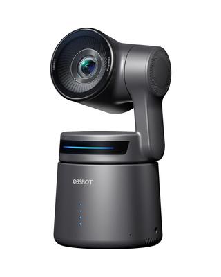 OBSBOT Tail Air Streaming PTZ Fjernstyret IP-kamera 4K UHD AI Udstyret med Automatisk Sporing af Mennesker og Dyr Laser AF med Mikrofon Live Distribution
