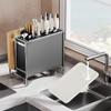 Miling Kitchen Punch-Free Knife & Chopstick Holder