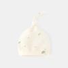 Polka Dot Pure Cotton Baby Hat 0-6 Months for Autumn & Winter