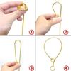 Metal Snake Chain Retriever Dog Training Large Necklace Accessories Pet Collar Heavy Duty