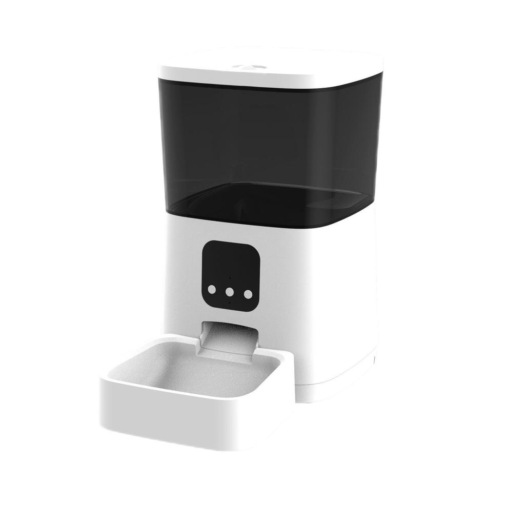 Smart Pet Feeder: Automatic Timer, Portion Control, Remote Viewing, and Interactive Feeding for Cats and Dogs