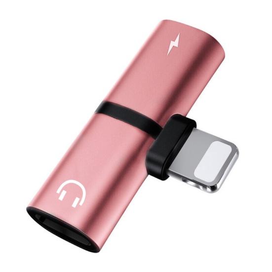 Mini Portable 8Pin Headphone Jack Adapter Charge Audio Converter for iPhone