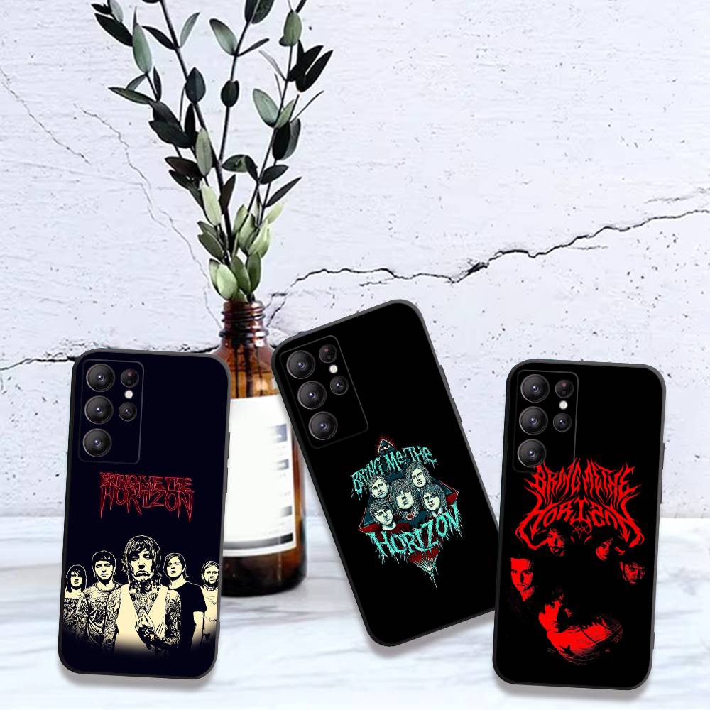 Bring Me The BMTH Horizon Phone Case For Samsung S 24 Fe 25 Ultra Plus 20 Lite 21 30 22 23 24 22 Ultra 5G Fundas