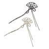 Fork Ancient Fan Fringe Hairpin Antique Style Hair Stick Retro Temperament Hairpin Hanfu Step Shake