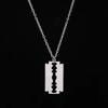 Kpop moda araña colgantes de Halloween cadena cruzada redonda collares para hombres Color plata cadena de cuello gótico pareja ropa de calle regalos