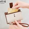 New RFID anti-theft women's wallet multi-function short wallet retro large-capacity change bag