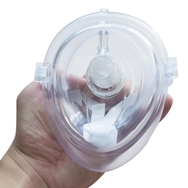 1Pc Emergency Cpr First Aid Shield One-Way Valve Breathing Mask