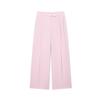 Jnleaog Autumn New Women's Clothing European and American Style Design Double Placket Hanging Collar Vest Wide Leg Pants 1608124