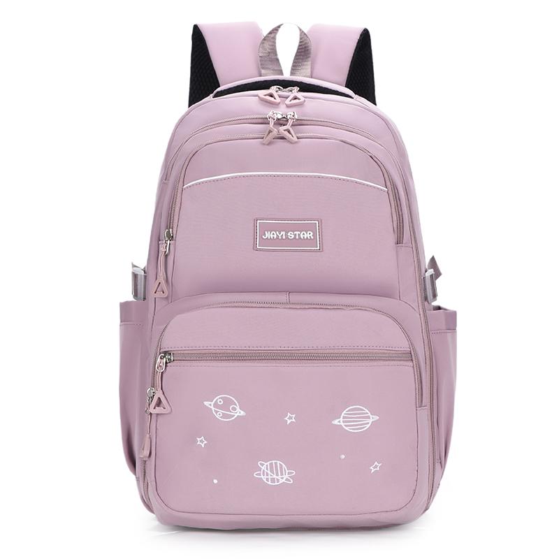 Women's Large Capacity Backpack Print Men's Backpack Junior High School Student Schoolbag