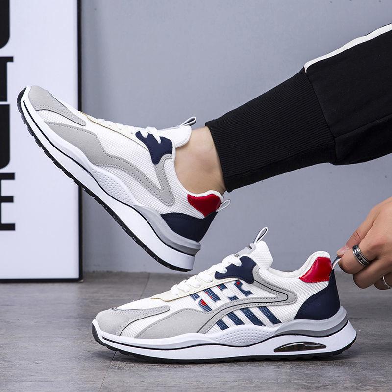 

Новые мужские туфли летние дышащие сетчатые модные универсальные повседневные спортивные туфли для бега студенческие туфли для папы Форреста Гампа 39