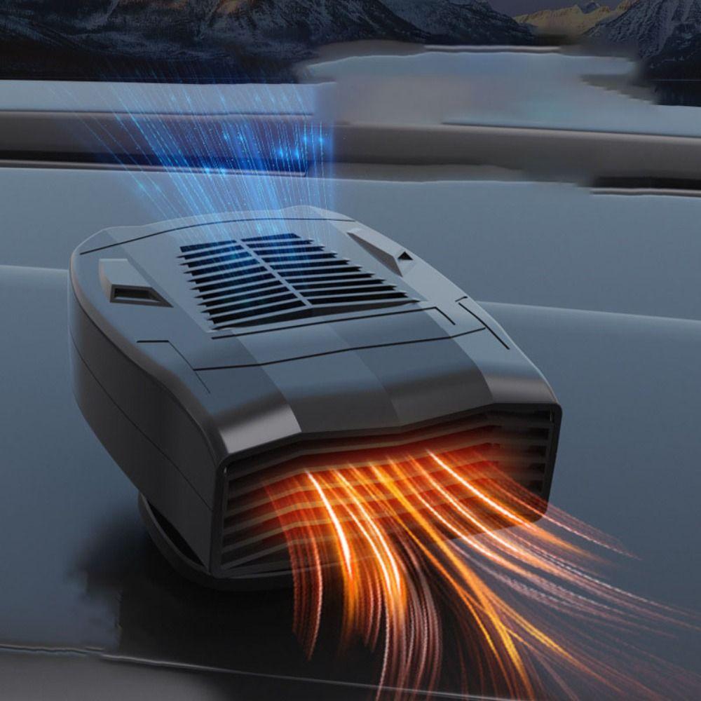 Heating Cooling Fan Demister Defroster 360 Degree Rotation Portable Space Heater  Portable Heating