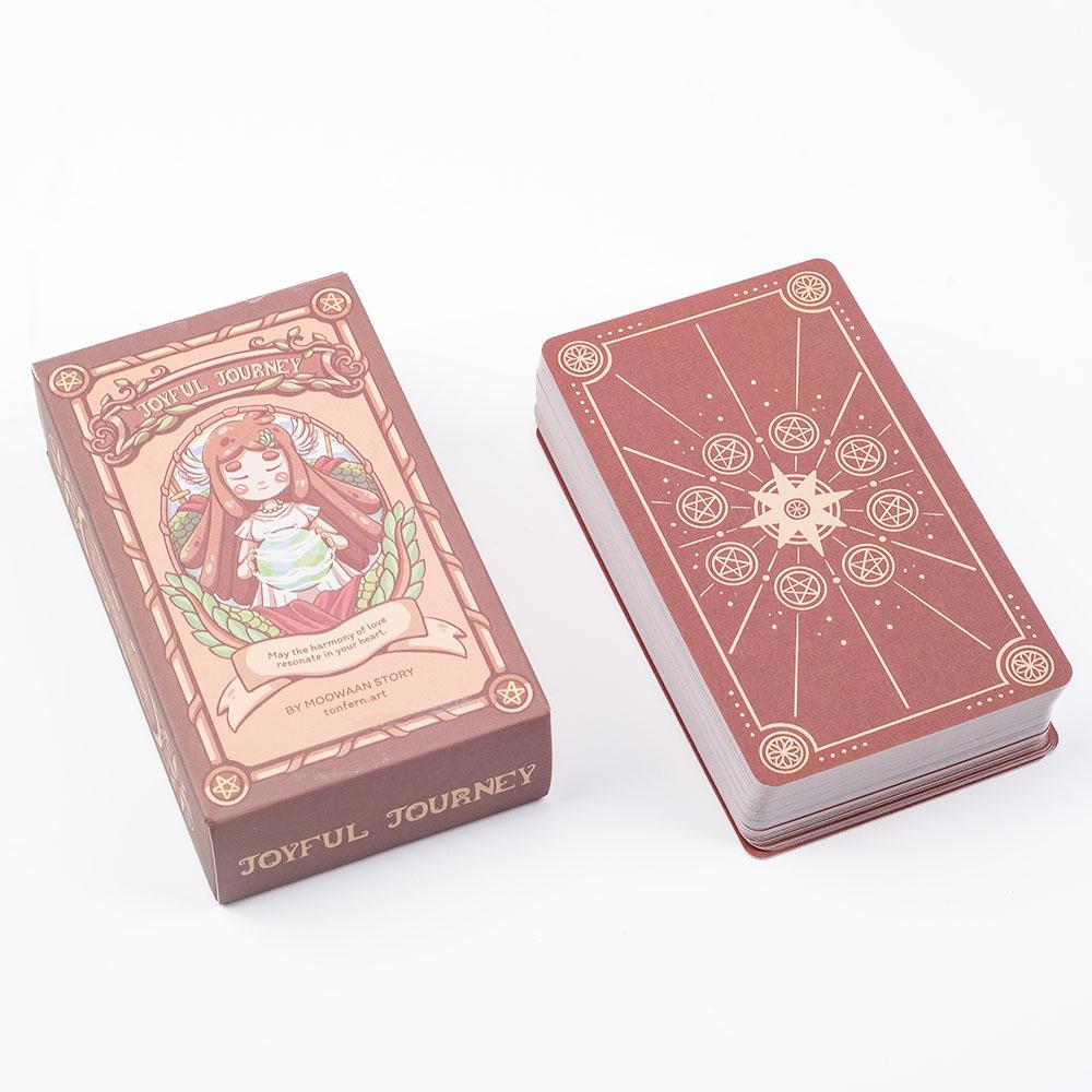 Baraja de Tarot Viaje Alegre 78 Cartas Fiesta Familiar Ocio Juego de Mesa