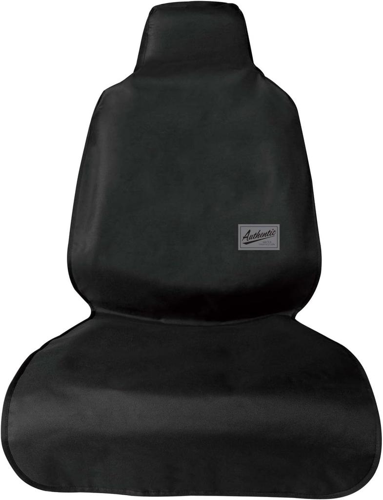 BONFORM FineTex EX Wide Size Seat Front Seat Cover Cover, Waterproof, Water-Repellent, (1 piece), Black, 4092-10BK