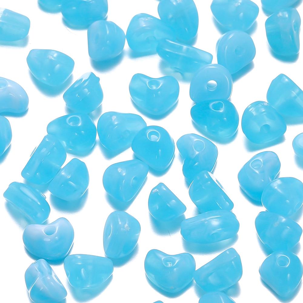 50/100 pezzi 5~8mm Pietra Naturale Imitazione Perline Acriliche Irregolari Perline Distanziatrici per la Realizzazione di Gioielli Charms Fai da Te Braccialetti Accessori