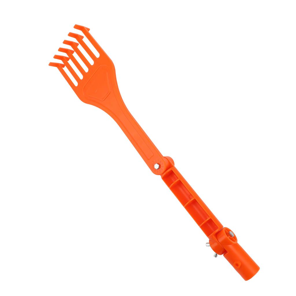 Hand Rake with Rotatable Handle ABS Small Leaves Rake Mini Garden Rake for Lawn Yard Flower Bed