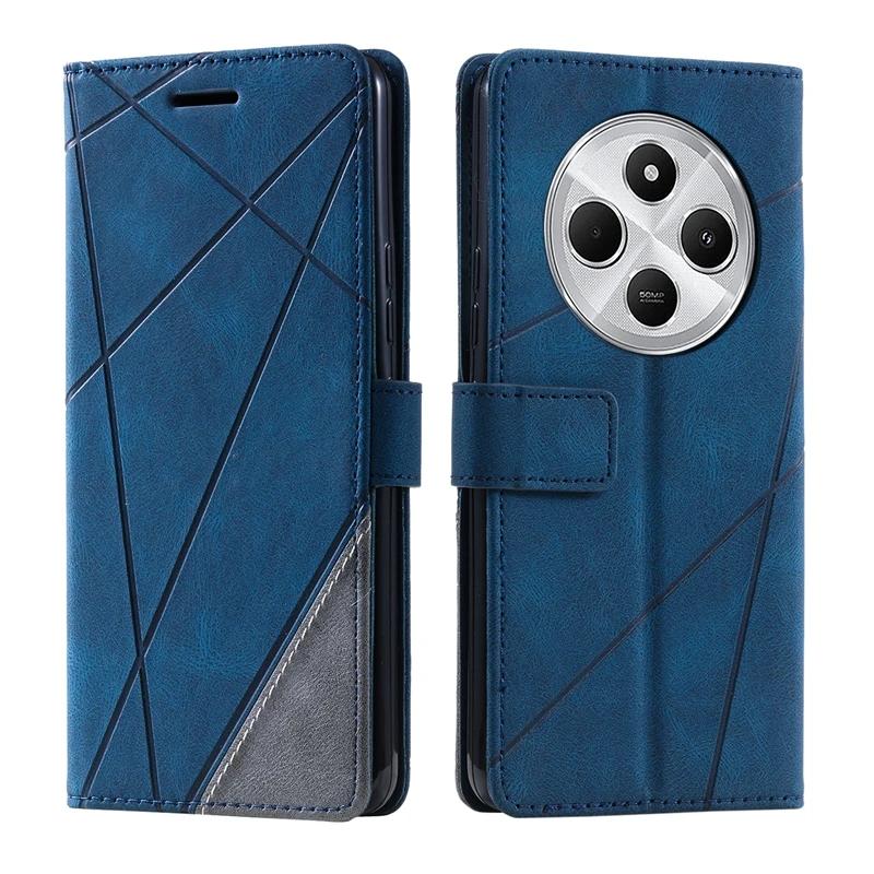 Pro Coque Xiaomi Redmi 14C 5G Kryt Flip Peněženka Kožené Pouzdro na pro Funda Xiomi Xiaomi Redmi 14C Redmi14C 14 C 5G Pouzdro na Telefon Taška